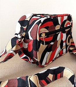 Bolsa Crossbag Estampada
