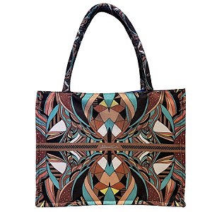 Bolsa Alice Tote Bag com ziper e alça fofinha