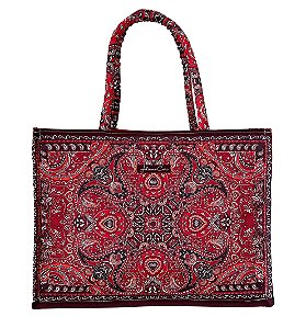 Bolsa Alice - Tote Bag com ziper e alça fofinha