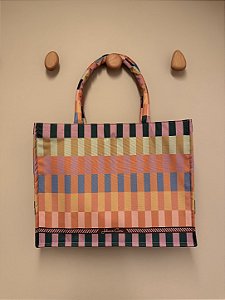 Bolsa Alice - Tote Bag com ZIPER e alça fofinha