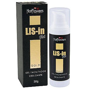 Lis-In Gold Gel Anal Facilitador Extra Forte 30g – Hot Flowers