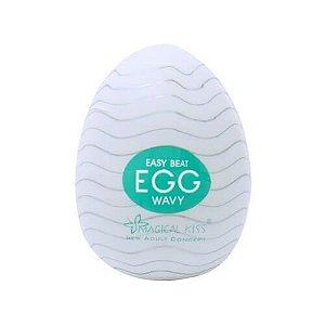 Masturbador Masculino Egg 'WAVY' para Masturbação