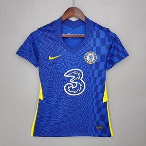Nova Camisa Feminina Chelsea 1 2021 / 2022