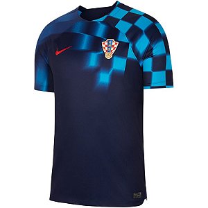 Nova Camisa Croácia 2 Torcedor Masculina 2022