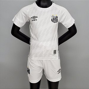 Kit Infantil Santos 1 Camisa e Short 2021 / 2022