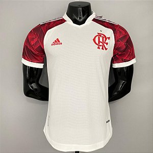 Camisa Edição Jogador Flamengo 2 Branca  2021 / 2022
