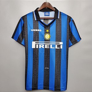 Camisa Inter de Milão Retrô 1997 / 1998