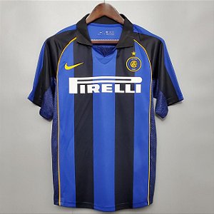 Camisa Inter de Milão Retrô 2001 / 2002