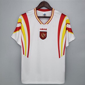 Camisa Espanha 2 Retrô 1996
