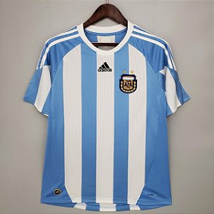 Camisa Argentina Retrô 2010