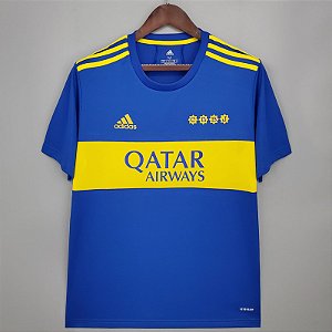 Camisa Boca Juniors 1 Torcedor Masculina 2021 / 2022