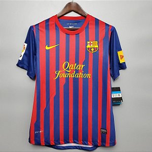 Camisa Barcelona 1 Retrô 2011 / 2012