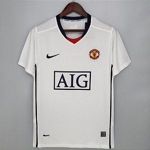 Camisa Manchester United 2 Retrô 2008 / 2009