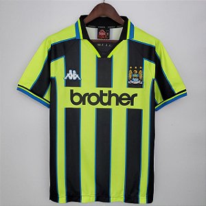 Camisa Manchester City 2 Retrô 1998 / 1999