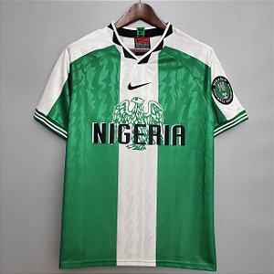 Camisa Nigéria 1 Retrô  1996