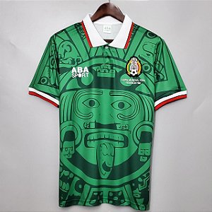 Camisa México 1 Retrô 1998