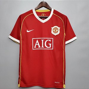 Camisa Manchester United 1 Retrô 2006 / 2007