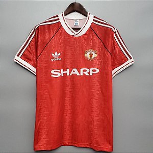 Camisa Manchester United 1 Retrô 1990 / 1992