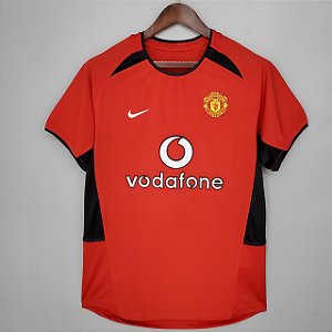 Camisa Manchester United 1 Retrô 2002 / 2004