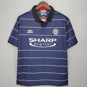 Camisa Manchester United 2 Retrô 1999 / 2000