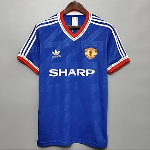 Camisa Manchester United 3 Retrô 1986 / 1987