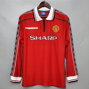 Camisa Manchester United 1 Retrô 1998 / 1999