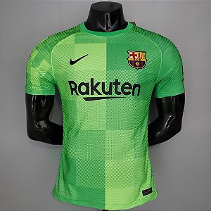 Camisa Edição Jogador Barcelona Goleiro 2021 / 2022