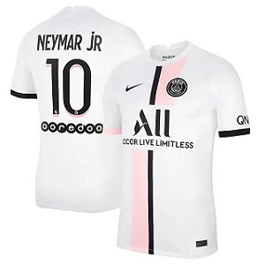Camisa PSG 2 Neymar Jr 10 Torcedor 2021 / 2022