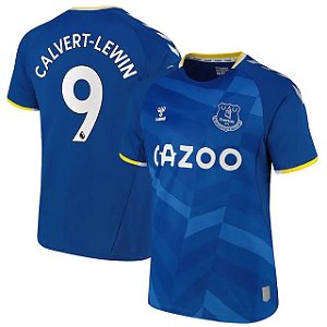 Camisa Everton 1 Calvert-Lewin 9 Torcedor 2021 / 2022