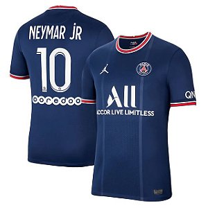 Camisa PSG 1 Neymar. Jr 10 Torcedor 2021 / 2022