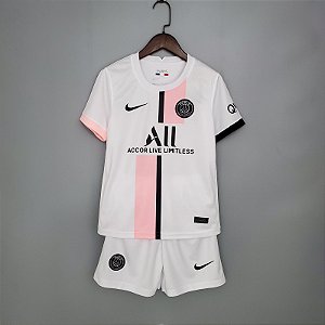 Kit Infantil PSG 2 Camisa e Short  2021 / 2022