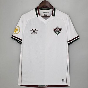 Camisa Fluminense 2 Patch Brasileirão Torcedor Masculina 2021 / 2022