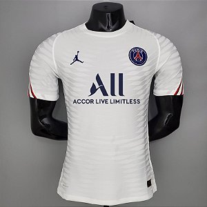 Camisa Edição Jogador PSG treino Branca 2021 / 2022