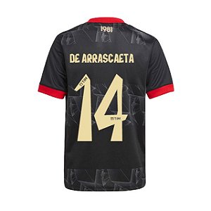 Camisa Flamengo 3 De Arrascaeta 14 Torcedor 2021 / 2022