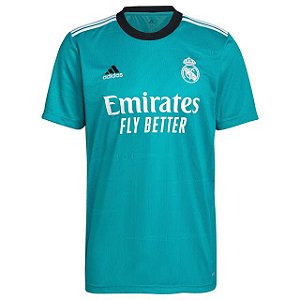 Nova Camisa Real Madrid 3 Torcedor Masculina 2021 / 2022