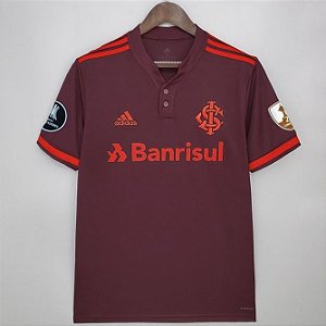 Nova Camisa Internacional 3 Com Patch Libertadores Torcedor Masculina 2021 / 2022
