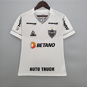 Nova Camisa Feminina Atlético Mineiro 2 Com Todos Patrocínios Torcedor Masculina 2021/ 2022