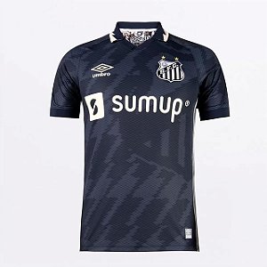 Camisa Santos 3 Torcedor FULL Patrocínios Masculina 2021 /2022