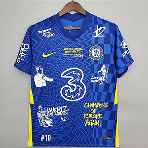 Camisa Chelsea Edição Especial Comemorativa Torcedor 2021 / 2022