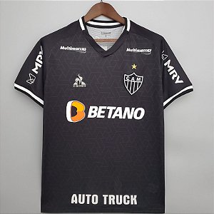 Nova Camisa Atlético Mineiro 3 Com Todos Patrocínios Torcedor Masculina 2021/ 2022