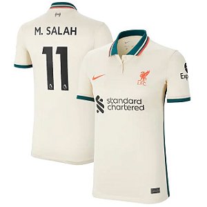 camisa infantil liverpool salah