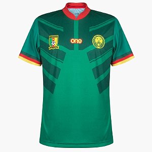 Nova Camisa Camarões 1 Torcedor Masculina 2022