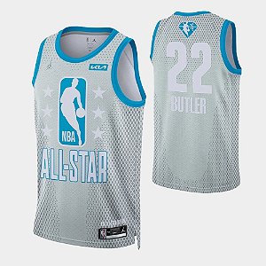 Regata Basquete NBA All Star Butler 22 Edição Jogador Silk