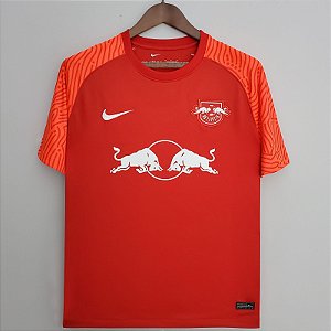 Camisa Red Bull Leipzig Vermelha Torcedor Masculina 2021 / 2022