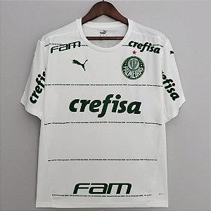 Nova Camisa Palmeiras 2 Todos Patrocínios Branca Masculina 2022 / 2023