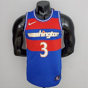 Regata Basquete NBA Washington Wizards Beal 3 Edição Jogador Silk 2022