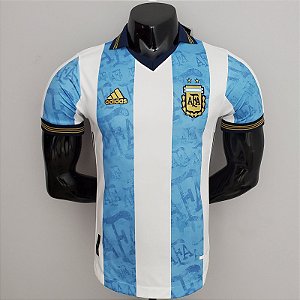 Camisa Edição Jogador Argentina Edição Especial 2022