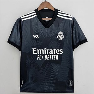 Nova Camisa Real Madrid Edição Y3 Torcedor Masculina 2022 / 2023