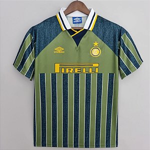 Camisa Inter de Milão 2 Retrô 1995 / 1996