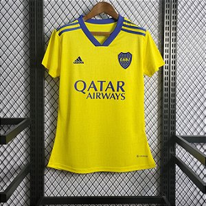 Nova Camisa Feminina Boca Juniors 3 2022 / 2023
